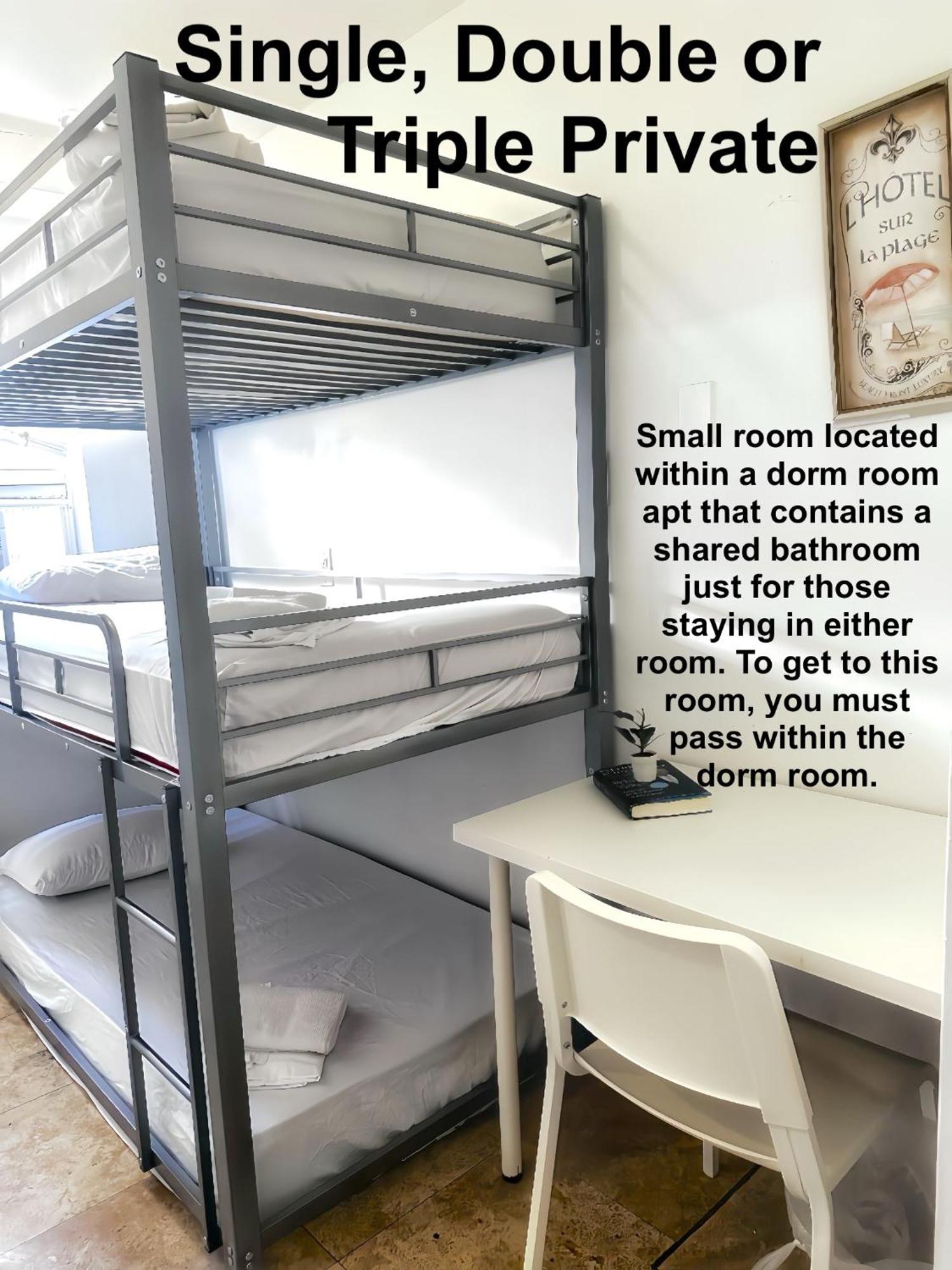 Bikini Hostel, Cafe & Beer Garden (Adults Only) Miami Beach Eksteriør billede